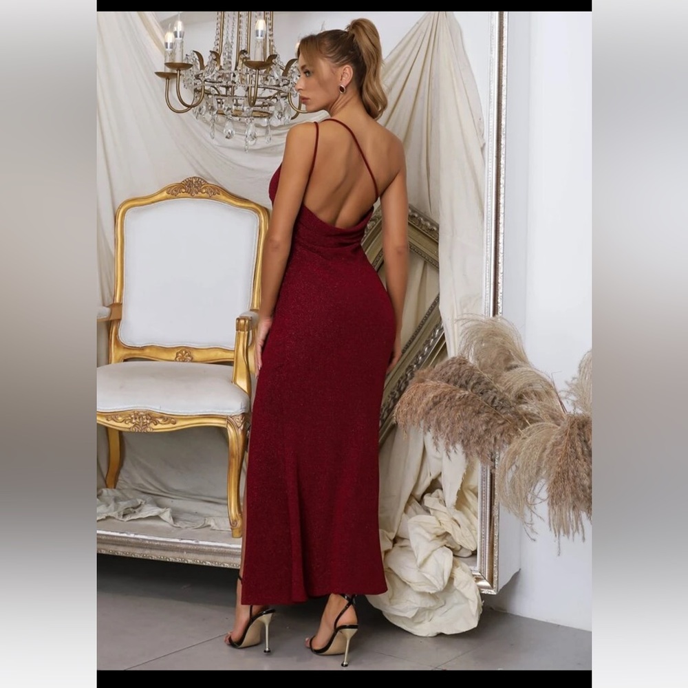NWOT RED Jessica Rabbit Glitter Dress